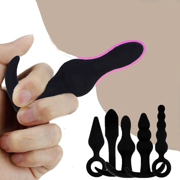 ORISSI Malé Čierne Mäkké Análny Sex Hračky Zadok Plug Silikónový Análny Plug Ženy, Sex Výrobkov Pre Dospelých Riti Masáž