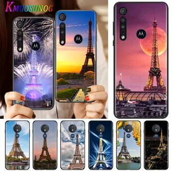 Londýn, Paríž, Eiffelova veža Pre Motorola G8 G9 G Stylus Napájanie Jeden Fusion Hyper Okraji E6 E7 E6S 5G Plus Hrať Lite Telefón Prípade