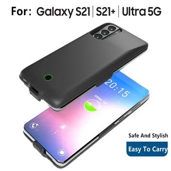 Nové 7000Mah Pre Samsung Galaxy S21 S21 Plus S21 Ultra Batérie Prípade Telefón S21Ultra Batériu, Nabíjačku, puzdro Power Bank
