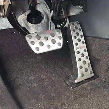 Hliníkové Auto plynový Pedál Brzdy, Pedále NA Pedál Podložky Kryt Pre Toyota RAV4 RAV-4 2019 2020