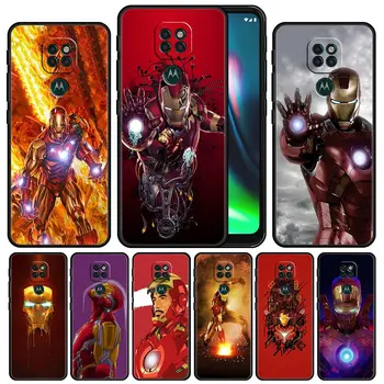 Krytie pre Prípad Motorola Moto G30 G50 G60 G8 G9 G22 G31 G51 Power Lite Plus Hrať Okraji G Stylus Bunky Iron Man Marvel Super Hero