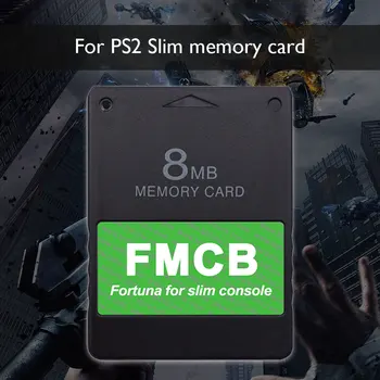 Pre PS 2 Slim FMCB Pamäťová Karta 64 MB 32 MB 16 MB 8MB pre PS2 Slim SPCH-7xxxx 9xxxx pre PS 2 Slim Konzol