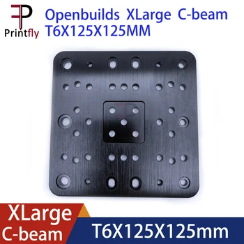 3D Tlačiarne Hliníkový plech C-beam Portálové XLarge T6x125x125 MM