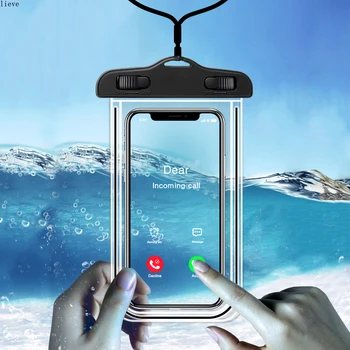 Univerzálny Vodotesný Telefón Taška Pre IPhone12 XS Max XR Xs\Xiao Huawei Samsung Ect Mobilný Telefón,Vode odolná Taška Puzdro Protector
