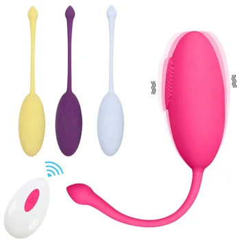 12 Rýchlosti Vibračné Vajíčko Sexuálne Hračky pre Ženy Skok Vajcia Vibrátor Bezdrôtové Diaľkové Ovládanie Análny Stimulácia Klitorisu Dospelých Produkty