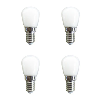 4pcs LED Chladnička Žiarovku E14 3W Chladnička Kukurica Žiarovka 220V LED Lampa Biela/Teplá Biela 2835 SMD 360 stupeň Nahradiť Halogénové Svetlo