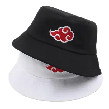 Módne Vianoce Anime Vedierko Hat pre Ženy, Mužov Výšivky Rybár Čiapky Ulici Chapeau Bob Femme Svetlé Panama Vonkajšie Čiapky