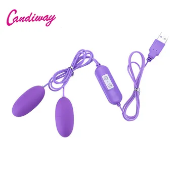 Vibrátor 12 multi Rýchlosti Skok Vajcia Vibračný Stimulátor Klitorisu USB Dospelých Produkt Sexuálne Hračky Pre Ženy, Ženská Masturbácia